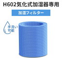 H602気化式加湿器専用 交換用フィルター 替えるフィルター 高性能 手洗い可能 乾燥対策 加湿器用交換フィルター 送料無料 おすすめ