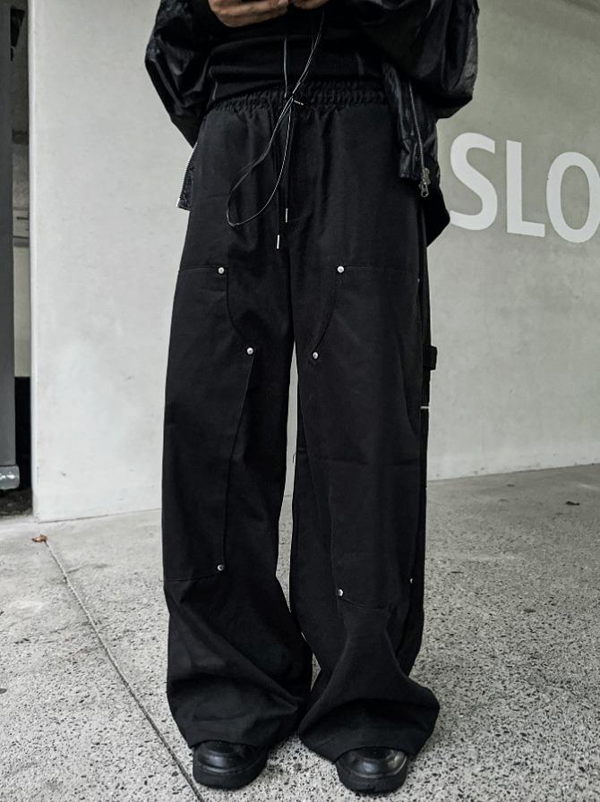 Rakuten - [COSYHARU]Cotton Carpenter Pants