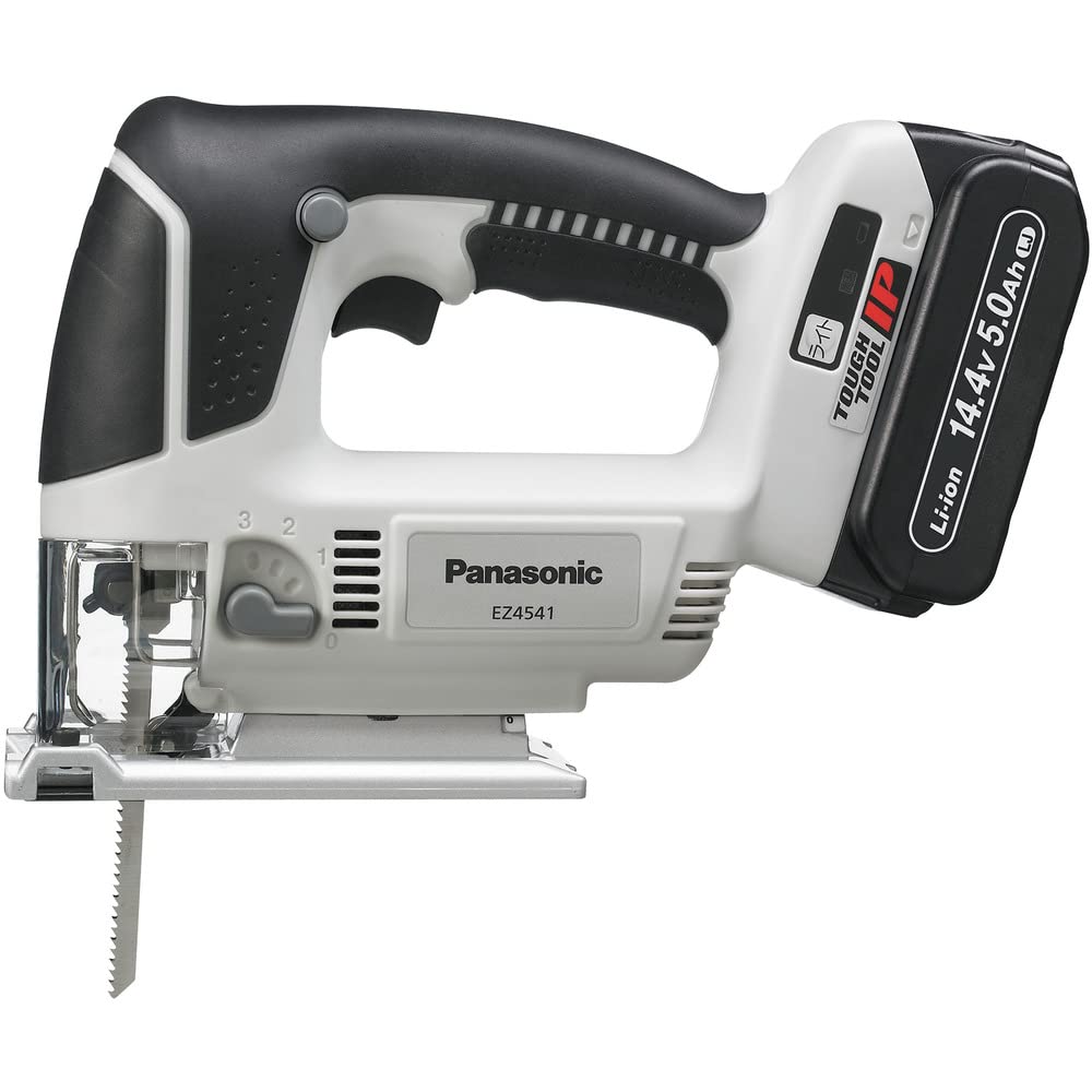 パナソニック(Panasonic) 充電小型ジグソー EZ4541(14.4V) 軽量・低重心 大容量5.0Ah電池パック×2個・..