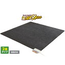 【ポイント10倍+クーポン発行中】 電気ホットカーペット2畳タイプ/カバー無 ZCB-20S 176×176cm 510W 本体の厚み1.4cm 電磁波カット 暖かい 1年保証 ゼンケン ZENKEN ポイントUP