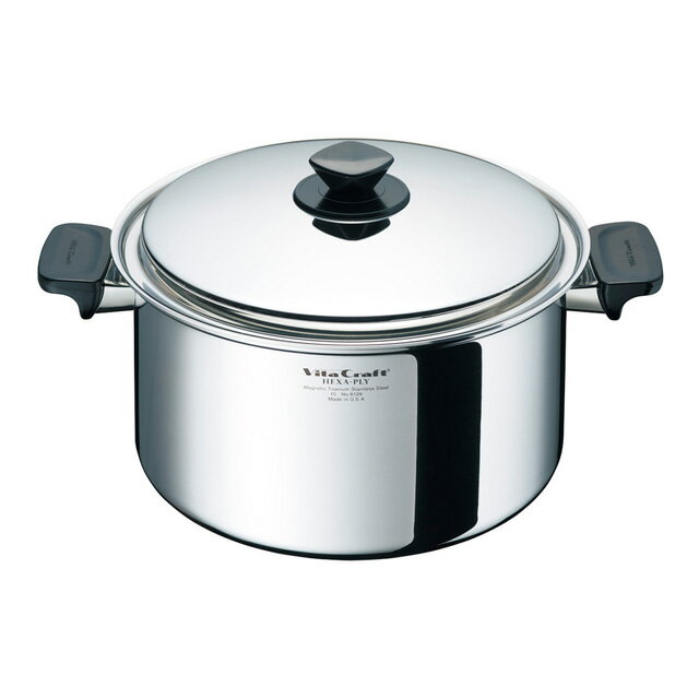 【送料無料】 ビタクラフト Vita Craft ヘキサプライ 両手ナベ 7.5L [6129] 全面多層構造 IH対応 ステンレス ECO 省エネ
