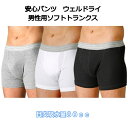 ウェルドライ ソフトトランクス 吸水量80cc 男性用失禁パンツ 尿漏れパンツ M L LL 尿漏れ 尿漏れパンツ 失禁 敬老の日 プレゼント贈り物 中失禁