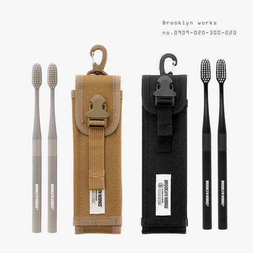 【期間中 30%OFF！11/27 1:59まで】ブルックリンワークス TOOTHBRUSH POUCH トゥースポーチ 携帯歯ブラ..