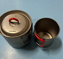 エバニュー スタッキングできるよセット Ti Mug pot 500 + Ti FH Mug 300 EVERNEW ECA537+ECA541セット クッカー...