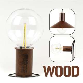 ~J MIKAN Outdoor Style Works 3WAY LED^ WOOD Lv AEghA