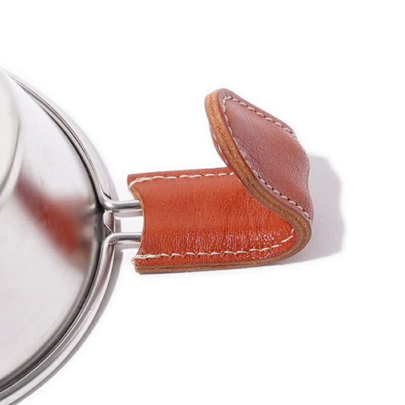 アッソブ LEATHER HANDLE COVER キャメル シェラカップ ハンドルカバー AS2OV キャ...