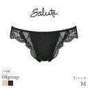 【7/28 10:59まで20%OFF】サルート Salute 00グループ ワコール ショーツ はきこみ丈あさめ Tバックショーツ(M)PTJ400【メール便...