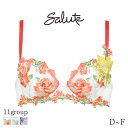 30%OFF サルート Salute 11グループ ワコール ブラジャー 3/4カップ プッシュアップタイプ(D E F)BTJ411