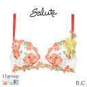 30%OFF サルート Salute 11グループ ワコール ブラジャー 3/4カップ プッシュアップタイプ(B C)BTJ411