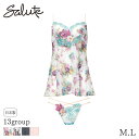 20%OFF サルート Salute 13グループ ワコール セットアップ キャミソール&ショーツ(M L)DTJ213【メール便10】