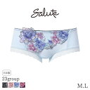 【9/11 10:59まで25%OFF】サルート Salute 23グループ ワコール ショーツ はきこみ丈あさめ ボーイレングスショーツ(M L)PTJ523【メール便04】