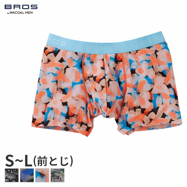 《5/7 10:59まで20%OFF》ワコールメン ブロス ボクサーパンツ 気持ちいいパンツ はきこみノーマル ノーマル丈 前閉じ(S M Lサイズ)GT3371【メール便06】