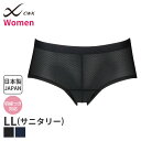 【6/11 10:59まで22%OFF】CW-X ワコール レディース スポーツショーツ 3Dサニタリーショーツ はきこみ丈ふつう ノーマルショーツ(LL)HSY400【メール便06】(4)