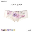 【9/29 10:59まで25%OFF】ワコール ハグするブラ ショーツ はきこみ丈あさめ ボーイレングスショーツ(M L)PXB678【メール便04】