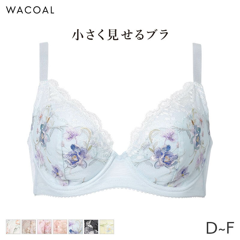 【6/11 10:59まで25%OFF】ワコール 小さく見せるブラ レーシィ ブラジャー 3/4カッ...