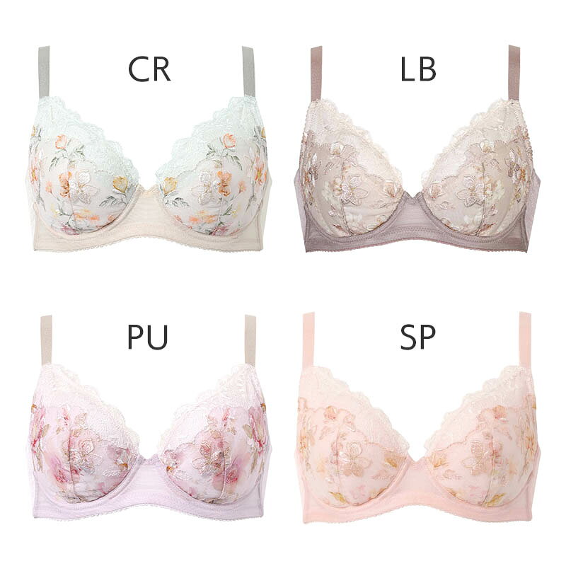 23%OFF ワコール 小さく見せるブラ レーシィ ブラジャー 3/4カップ(D E F)BRB453