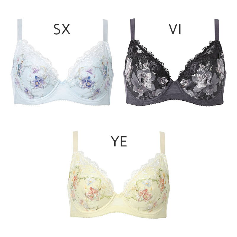 23%OFF ワコール 小さく見せるブラ レーシィ ブラジャー 3/4カップ(D E F)BRB453