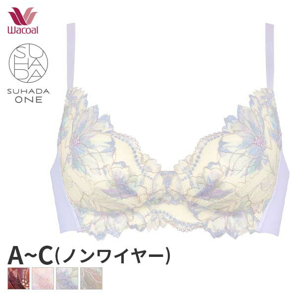 15 OFF ワコール スハダワン ブラジャー 3/4カップ ノンワイヤー(A B Cカップ)BRB421