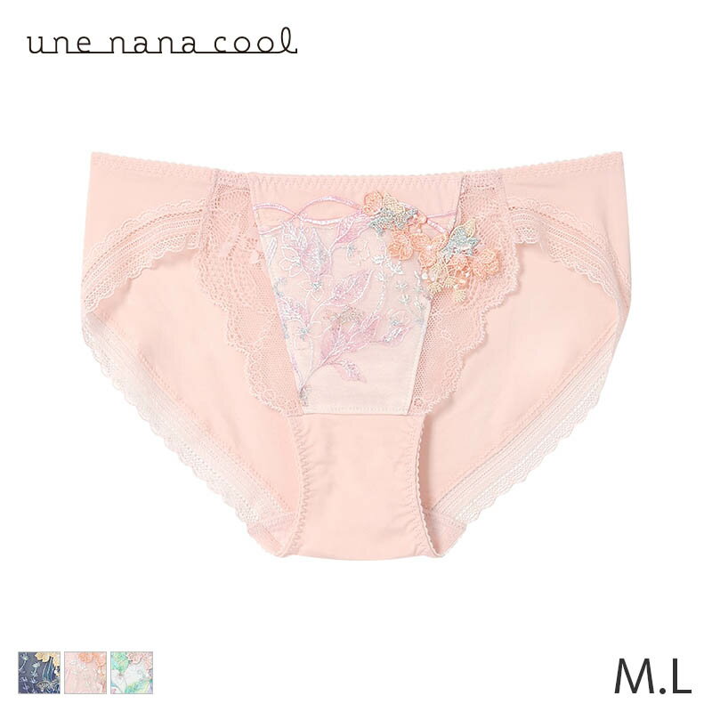 ウンナナクール ねこと金魚鉢 ショーツ はきこみ丈あさめ ハイレッグ(M Lサイズ)PUN202【メール便06】のサムネイル