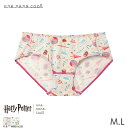 ウンナナクール Harry Potter × une nana cool ショーツ はきこみ丈あさめ ハイカット(M L)LF6257【メール便04】