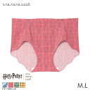 ウンナナクール Harry Potter × une nana cool 綿混フラット仕上げ ショーツ はきこみ丈あさめ ハイカット(M L)PUN728【メール便04】