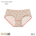 20%OFF ウンナナクール ナイトアップブラ リバティ ショーツ はきこみ丈あさめ ハイカット(M L)LF6250【メール便04】