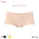 【7/11 10:59まで22%OFF】ウイング 夏のうすかるブラ ショーツ はきこみ丈ふつう ノーマルショーツ(M L LL)KF2373【メール便04】