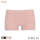 【7/11 10:59まで20%OFF】ウイング 成型ショーツ はきこみ丈ふつう ボーイレングスショーツ(S-M L-LL)EC4720【メール便05】