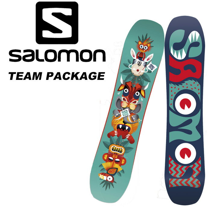 SALOMON KID's サロモン キッズ スノーボード 板 TEAM PACKAGE 22-23 チーム パッケージ