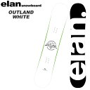 ELAN エラン スノーボード 板 OUTLAND WHITE 22-23 モデル アウトランド ホワイト