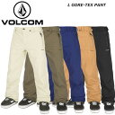 VOLCOM ボルコム ウェア L GORE-TEX PANT エル ゴアテックス パンツ 22-23 モデル (2023) スノーウェア スキー スノーボード