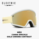 ELECTRIC GNgbN S[O HEX CANNA SPECKLE GOLD CHROME CONTRAST 23-24 fyԕisiz