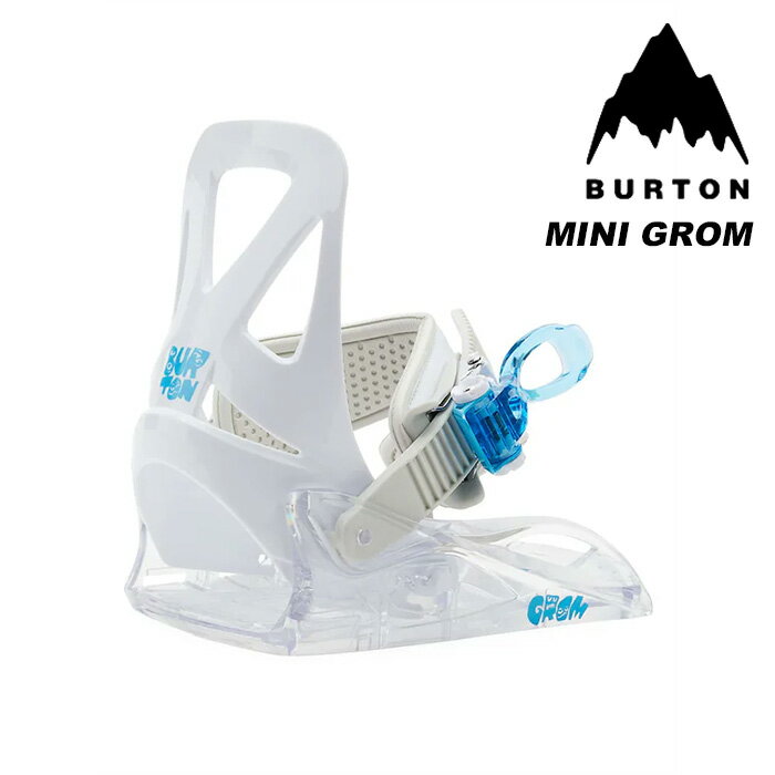 BURTON バートン スノーボード ビンディング MINI GROM WHITE 23-24 モデル キッズ