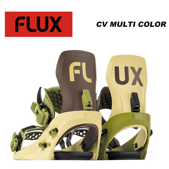 FLUX フラックス スノーボード ビンディング CV MULTI COLOR 23-24 モデル