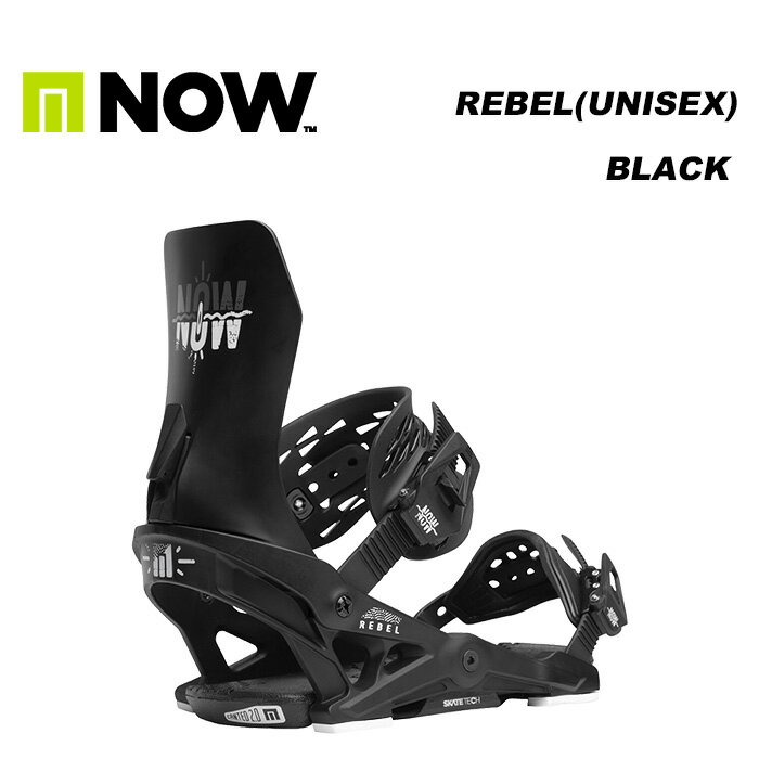 NOW ʥ Ρܡ ӥǥ REBEL(UNISEX) BLACK 23-24 ǥ