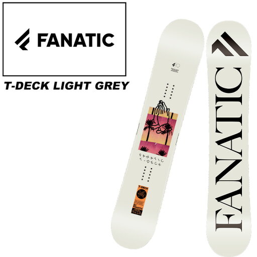 FANATIC ファナティック スノーボード 板 T-DECK LIGHT GREY 23-24 モデル FANATIC ファナティック スノーボード 板 T-DECK LIGHT GREY 23-24 モデル