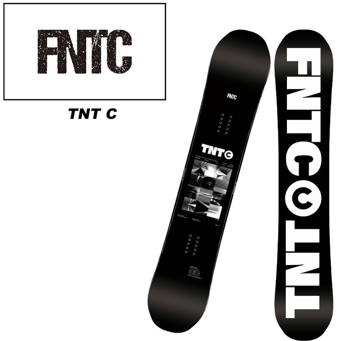 FNTC エフエヌティーシー スノーボード 板 TNT C BLACK 23-24 モデル 1