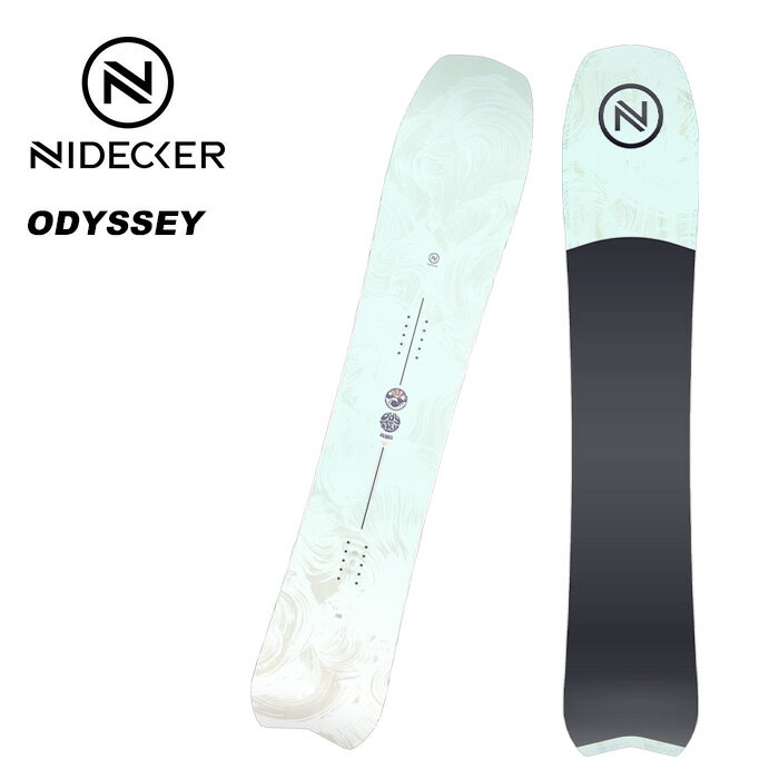 NIDECKER ナイデッカー スノーボード 板 ODYSSEY 23-24 モデル レディース