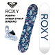 ROXY LV[ Xm[{[h  POPPY + SPEED STRAP BINDING 23-24 f