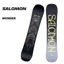SALOMON サロモン スノーボード 板 WONDER 23-24 モデル レディース
