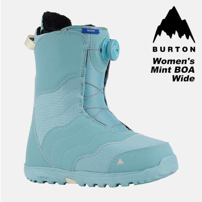 BURTON バートン スノーボード ブーツ Women's Mint BOA - Wide Rock Lichen 23-24 モデル レディース