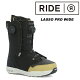 RIDE Ch Xm[{[h u[c LASSO PRO WIDE BLACK 23-24 f