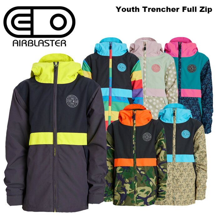 Youth Trencher Full Zip Sizes: XS, S, M, L Colors: Black Safety, OG Dinoflage, Tan Terry, Rainbow Stripe, Tan Daisy 着脱しやすいフルレングスのフロントジッパーを採用し、新しく生まれ変わったYouth Trenchoverは、当社の最も象徴的なAirblaster スノーボードジャケットのスタイルと機能をそのままに、パッケージ全体を小型化したものです。 このジャケットは、小さくなるにつれて 振動数が増幅され、最もハードなミニシュレッドの無限のエネルギーに対応します。 15Kウォータプルーフ、60gインサレーション、 そして視認性に優れたブライトフードを採用。G.R.O.W.システム標準装備。 ※ご注意※ ・製造過程で細かいキズがつくことがあります。ご了承ください。 ・実店舗と在庫を共有しいるため、タイミングによって完売となる場合がございます。 ・モニターの発色によって色が異なって見える場合がございます。