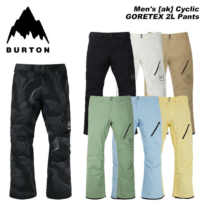 BURTON Сȥ  Men's [ak] Cyclic GORETEX 2L Pants 23-24(2024)ǥ ѥ