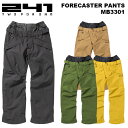 241 gD[tH[ EFA (MB3301) FORECASTER PANTS 23-24(2024)f pc