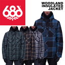 WOODLAND INSULATED JACKET Sizes: XS, S, M, L, XL, XXL Colors: TOBACCO-PLAID/CYPRESS-GREEN-PLAID CHARCOAL-PLAID/ORION-BLUE-PLAID TECH：2L ファブリック/BEMIS部分シームテープ/140g ボディ80g スリーブ&フードインサレーション/Air-Floベンチレーション/Phone Heater Pocket/スリーブパスポケット/リストゲーター/PJコネクトシステム/パウダースカート 古着のようなヴィンテージ感が漂うプレイドチェック柄がロサンゼルス生まれの686らしいアメカジスタイルの中綿入りジャケット。 ネルシャツにフーディーを重ねたようなスタイルもカジュアルさが出てゲレンデで目立つアイテムです。