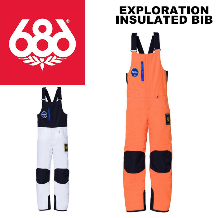 686 シックスエイトシックス ウェア EXPLORATION INSULATED BIB 23-24(2024)モデル ジュニア パンツ