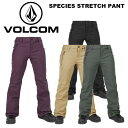 VOLCOM {R EFA SPECIES STRETCH PANT 23-24(2024)f pc