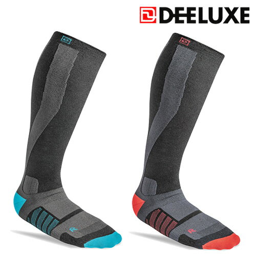 DEELUXE【Thermo Socks EVO】ディーラックス サーモソックスエボ 履くギア スノーボード専用 段階的着圧設計 ヒラメ筋サポート 信頼の日本製高機能靴下