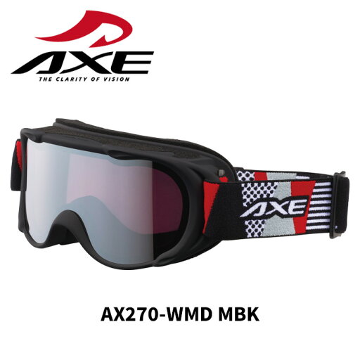 AXE アックス ゴーグル AX270-WMD MBK 24-25モデル キッズ AXE アックス ゴーグル AX270-WMD MBK 24-25モデル キッズ